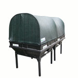 Large shade cover on Vegepod